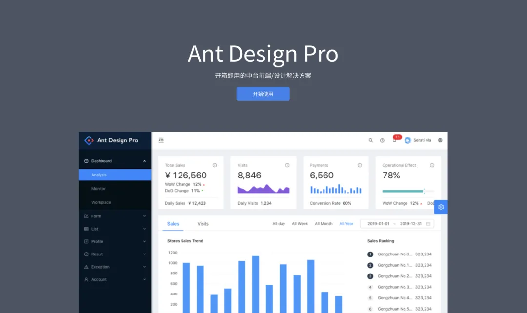 Ant DesignB端设计资源