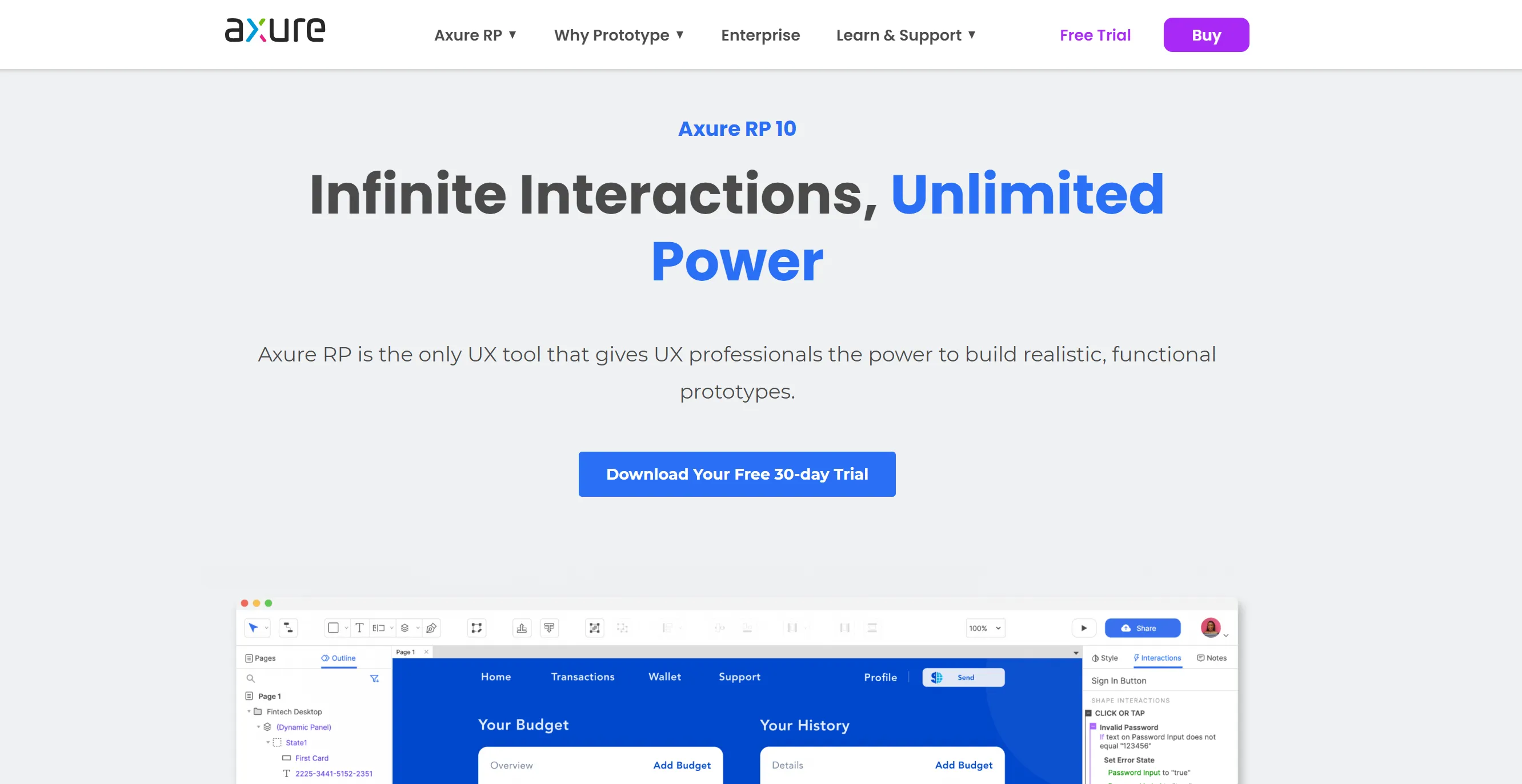 Web界面原型设计工具分享