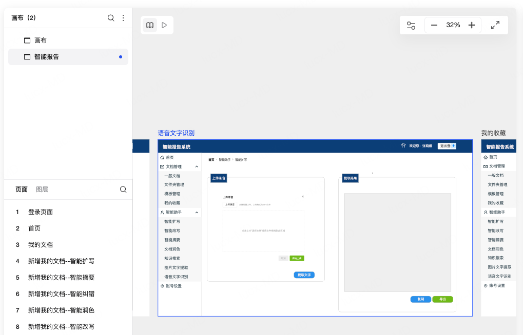 报告AI智能体原型模板