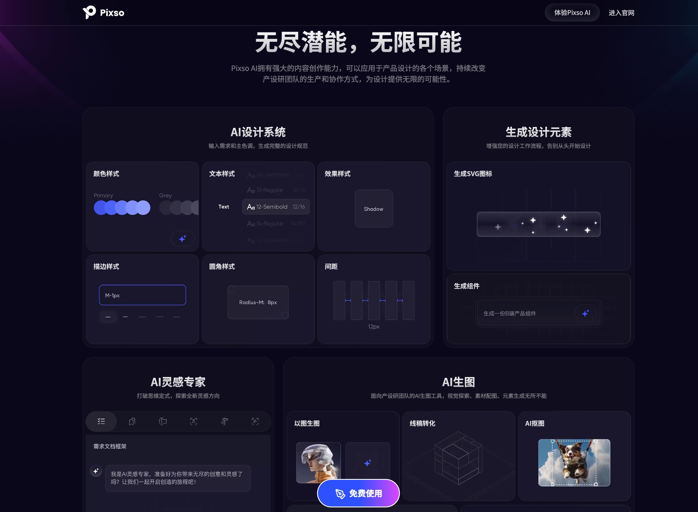 AI设计工具Pixso