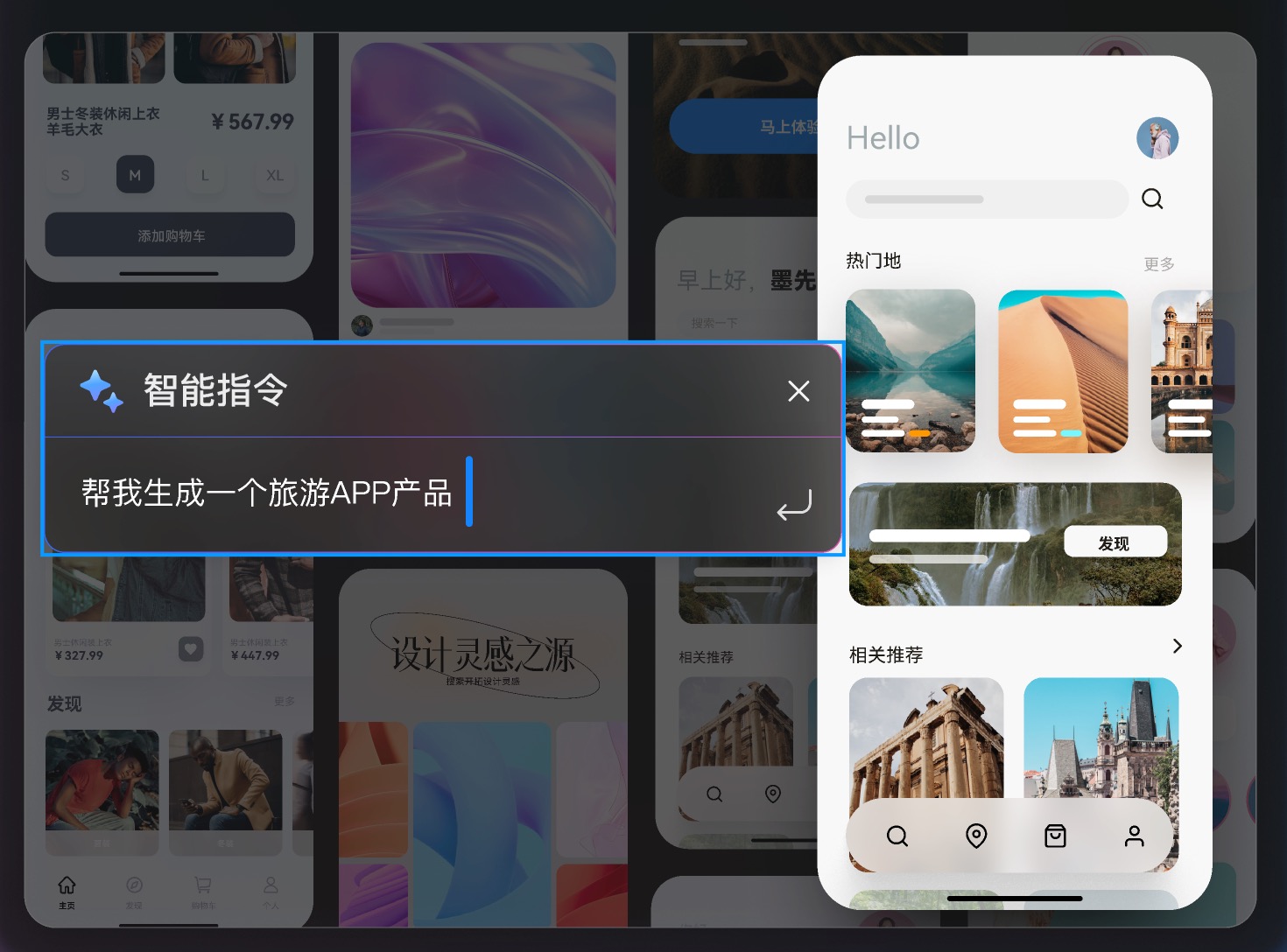 墨刀AI一键生成原型图