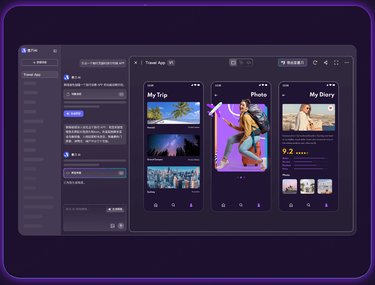 AI助力原型设计