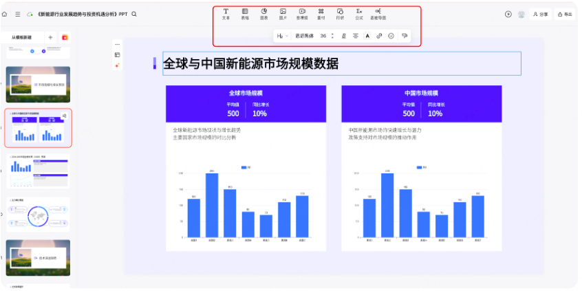墨刀AIPPT在线编辑导出