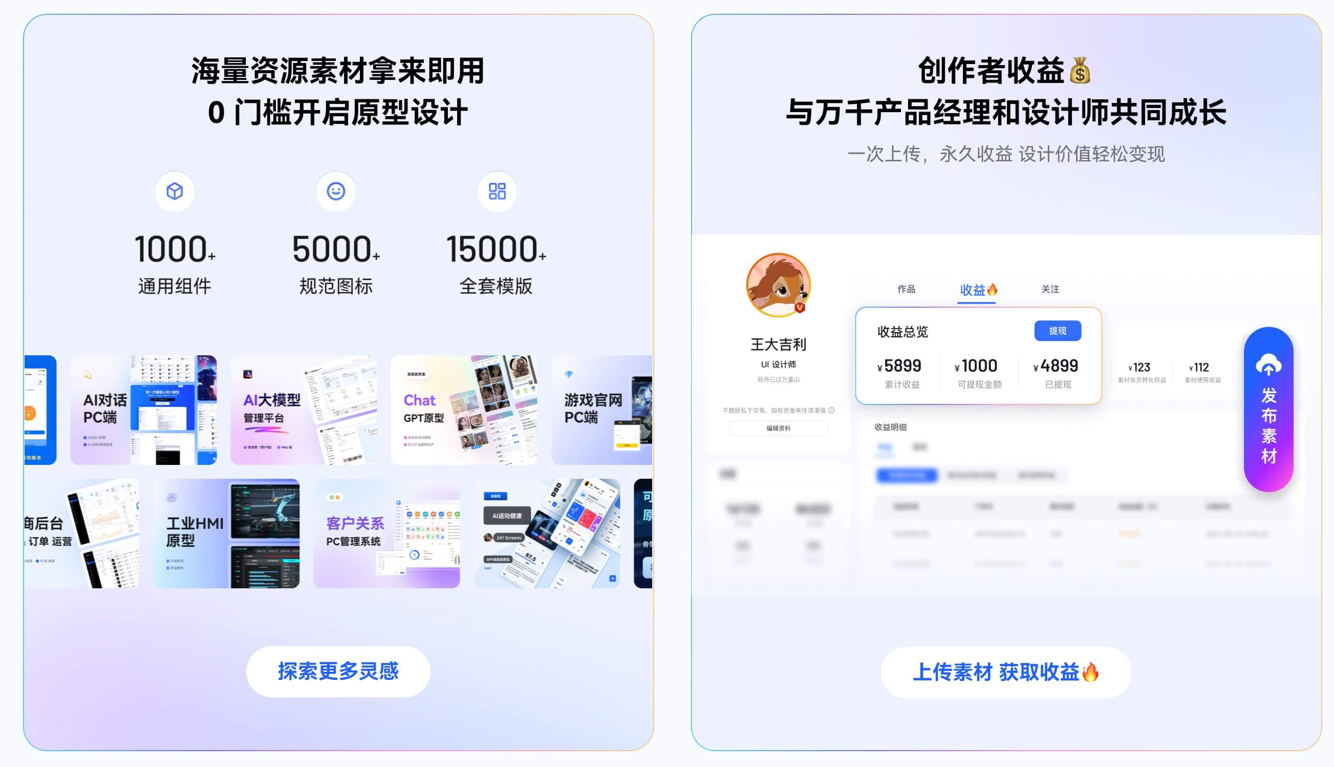 Axure原型模板网站推荐