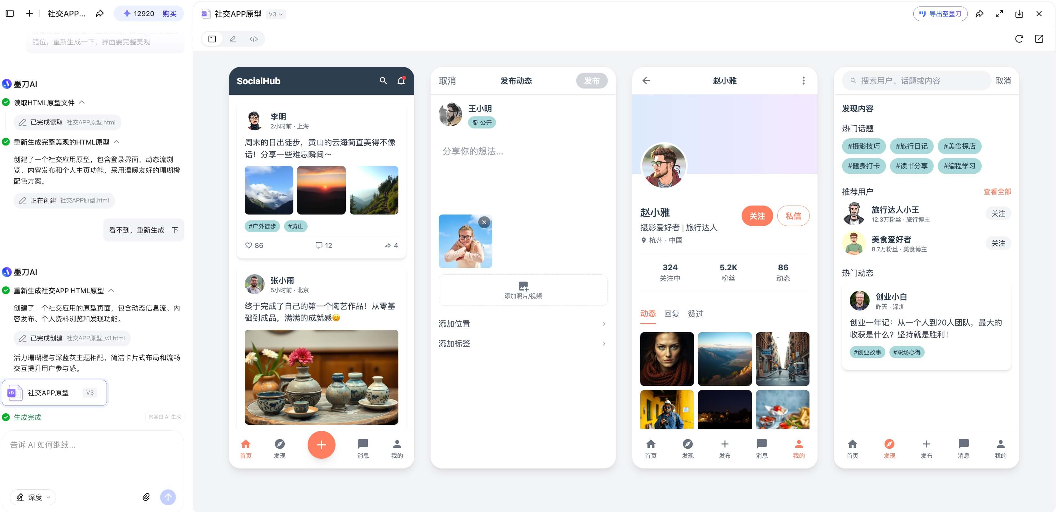 需求文档转原型图