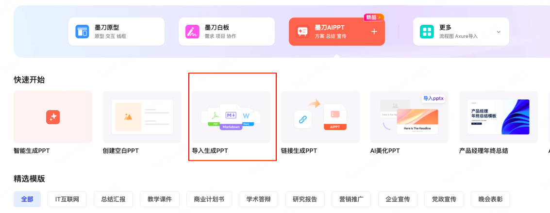 文档生成大纲