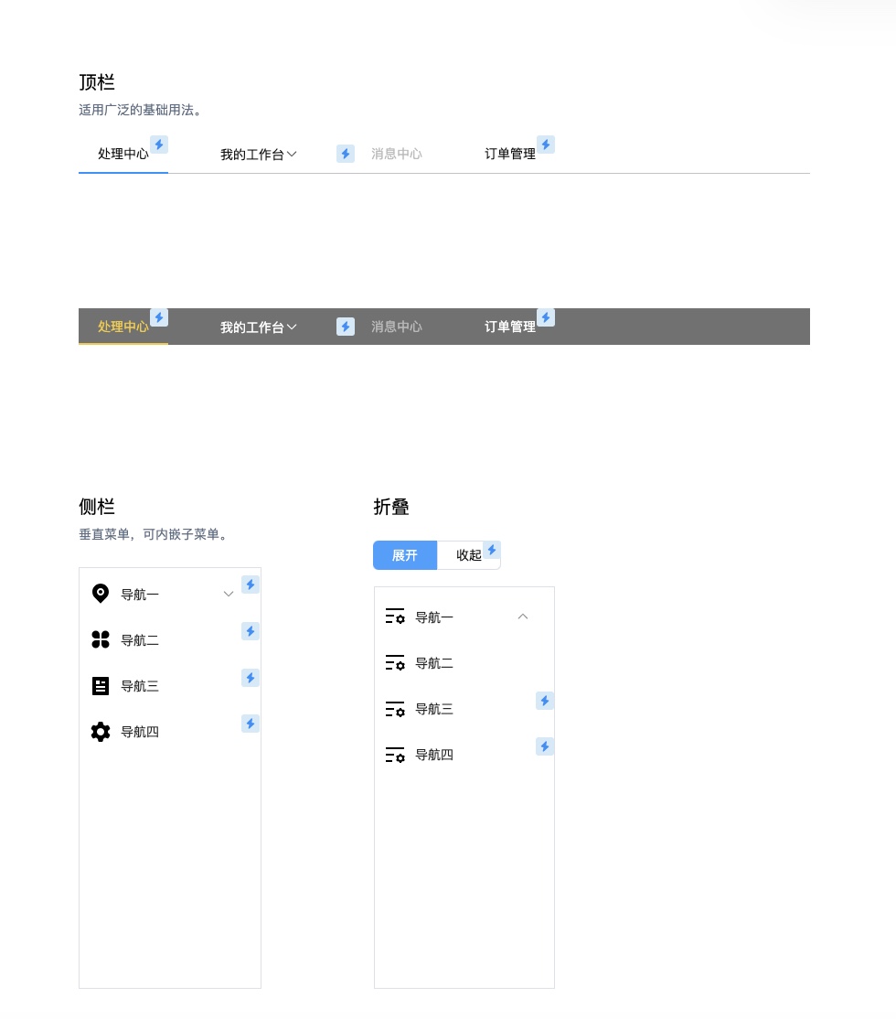 Element导航组件