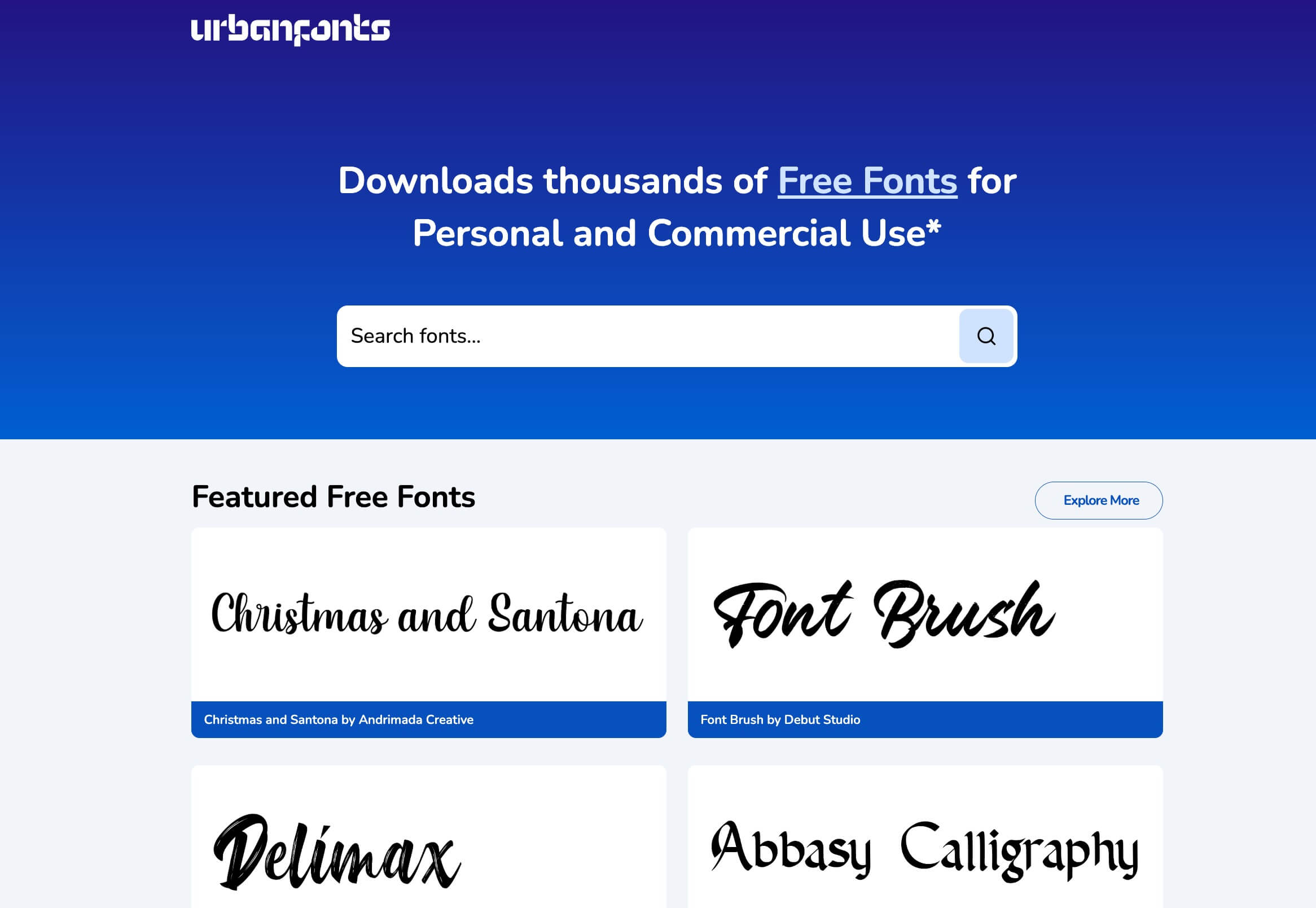 英文字体资源网站推荐