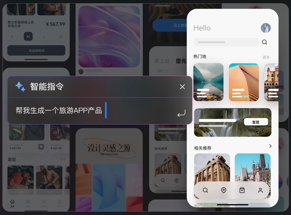 墨刀AI一句话生成原型