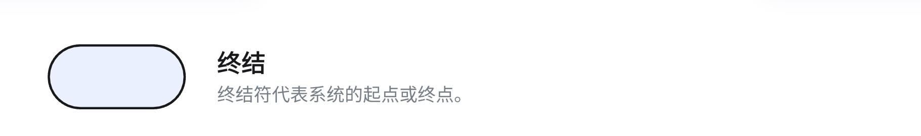 流程图符号椭圆
