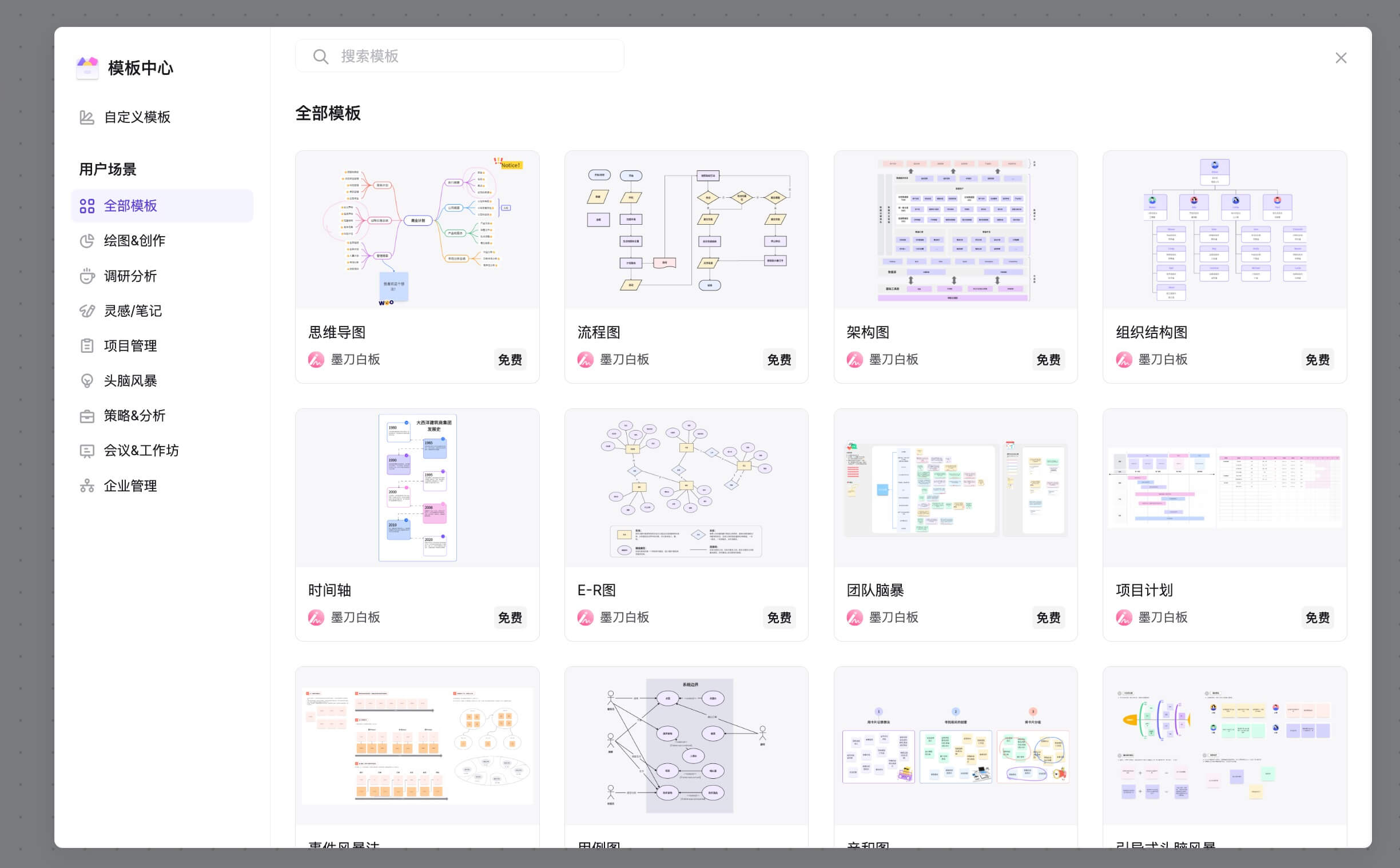 流程图制作网站分享