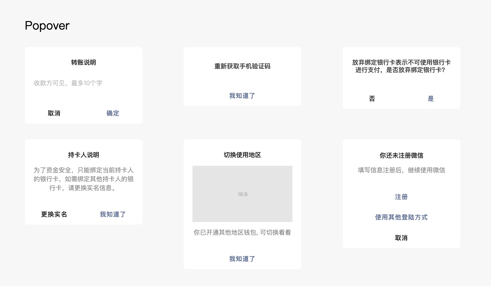微信开源组件库气泡弹出层组件