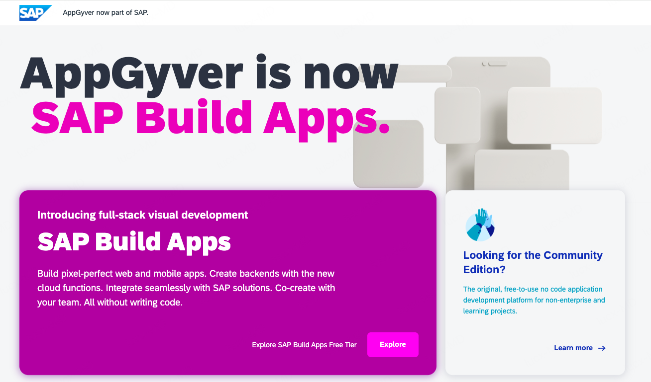 AppGyver AI生成网页原型图工具