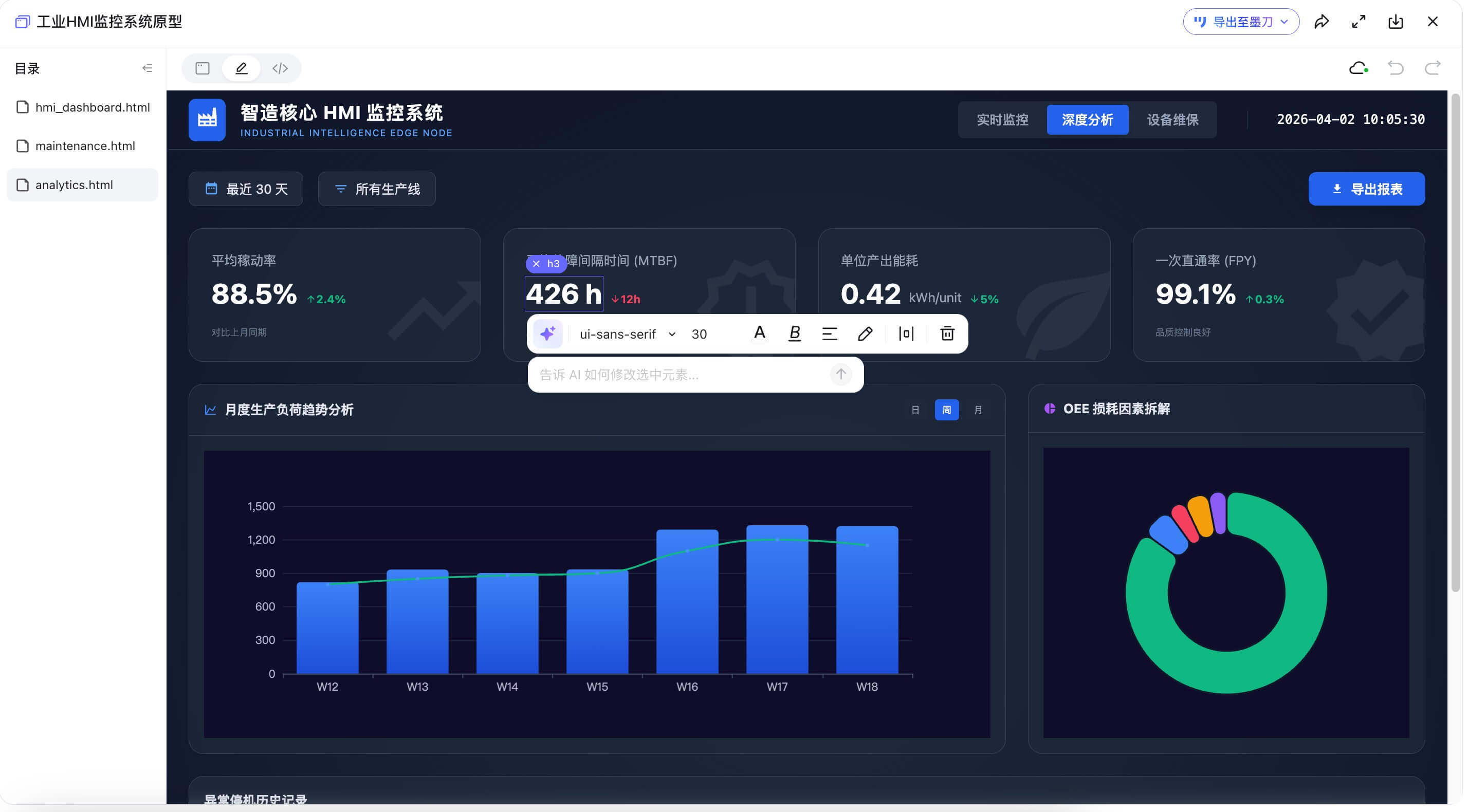工业HMI界面该怎么设计