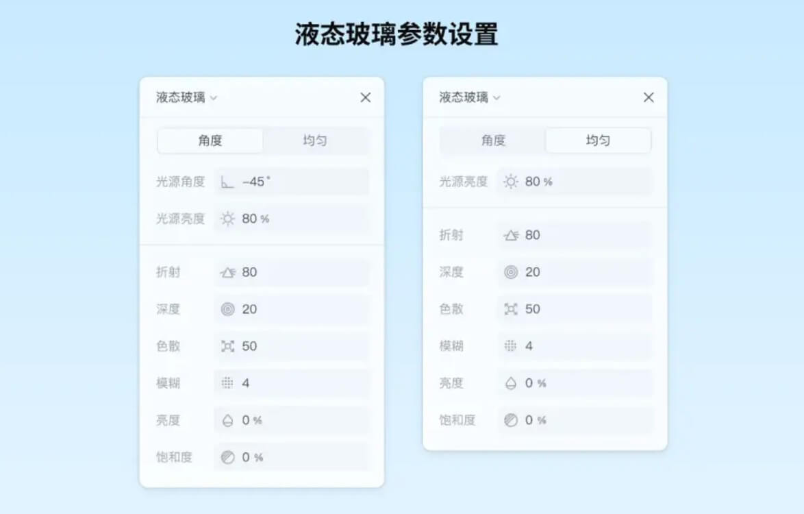 支持液态玻璃风格的设计工具推荐