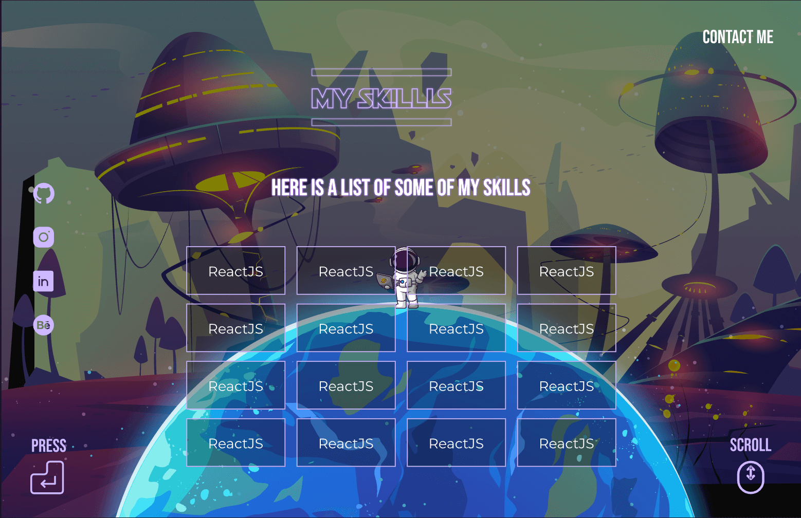 个人作品集模板3