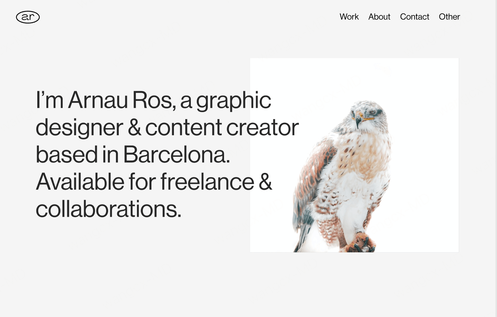 个人作品集模板5