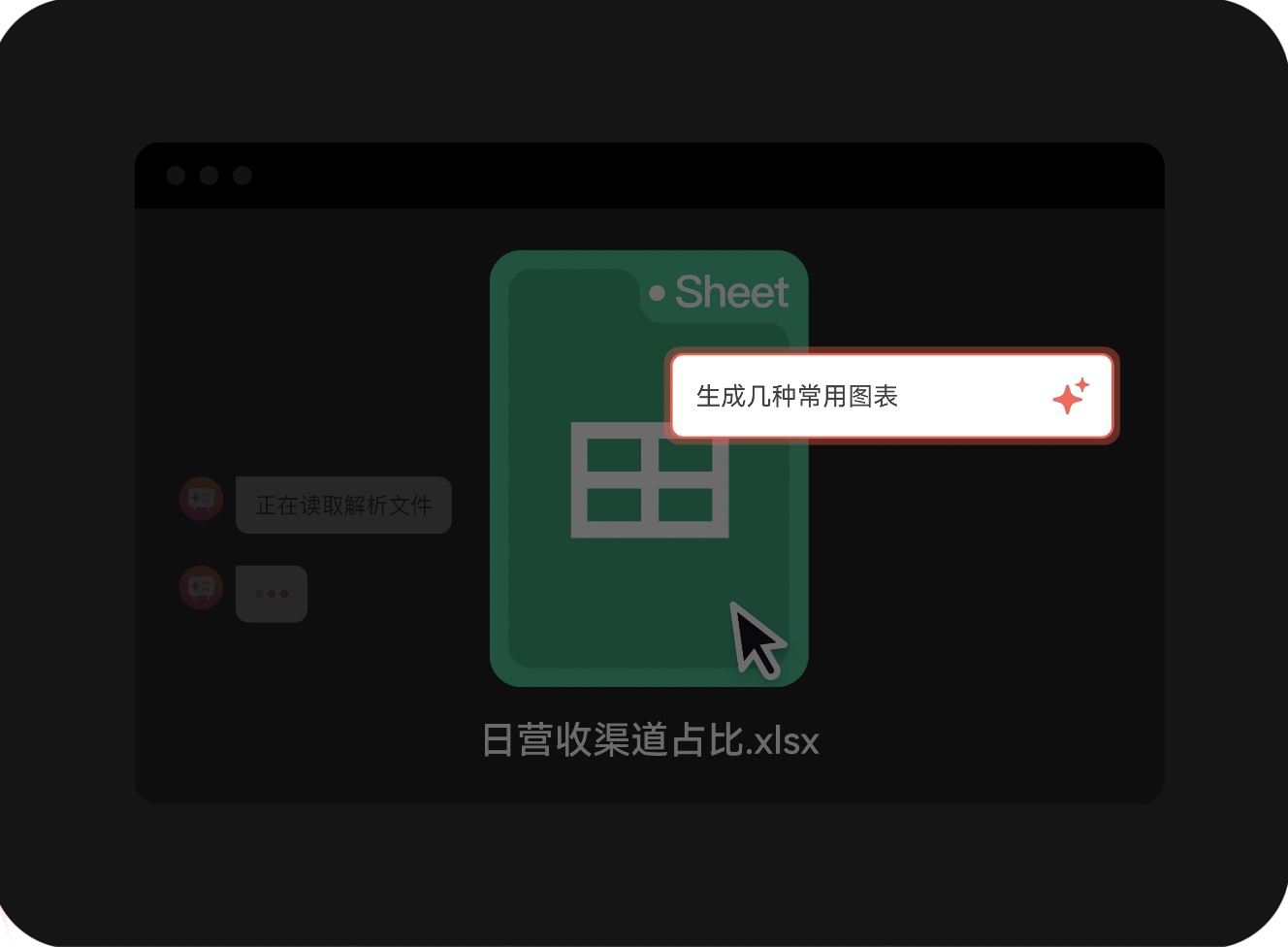 用墨刀AIppt图表自动生成