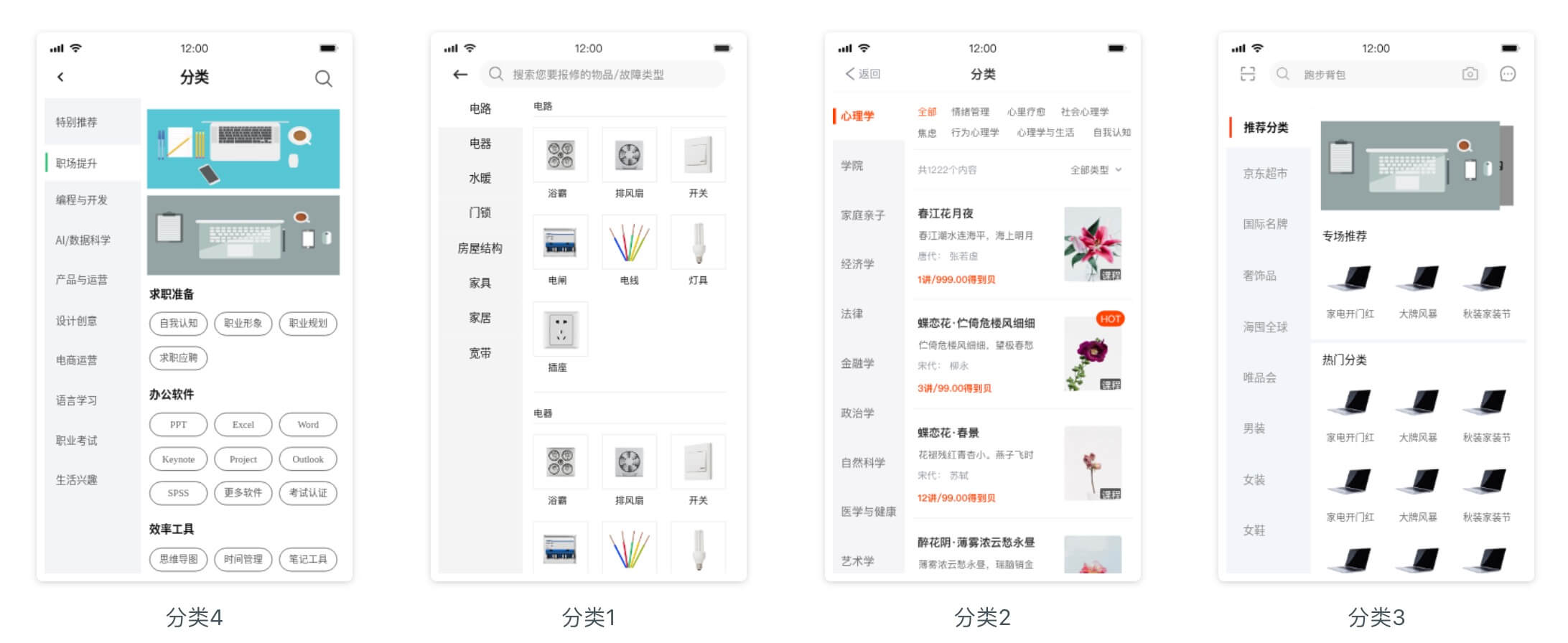 商品详情页原型模板