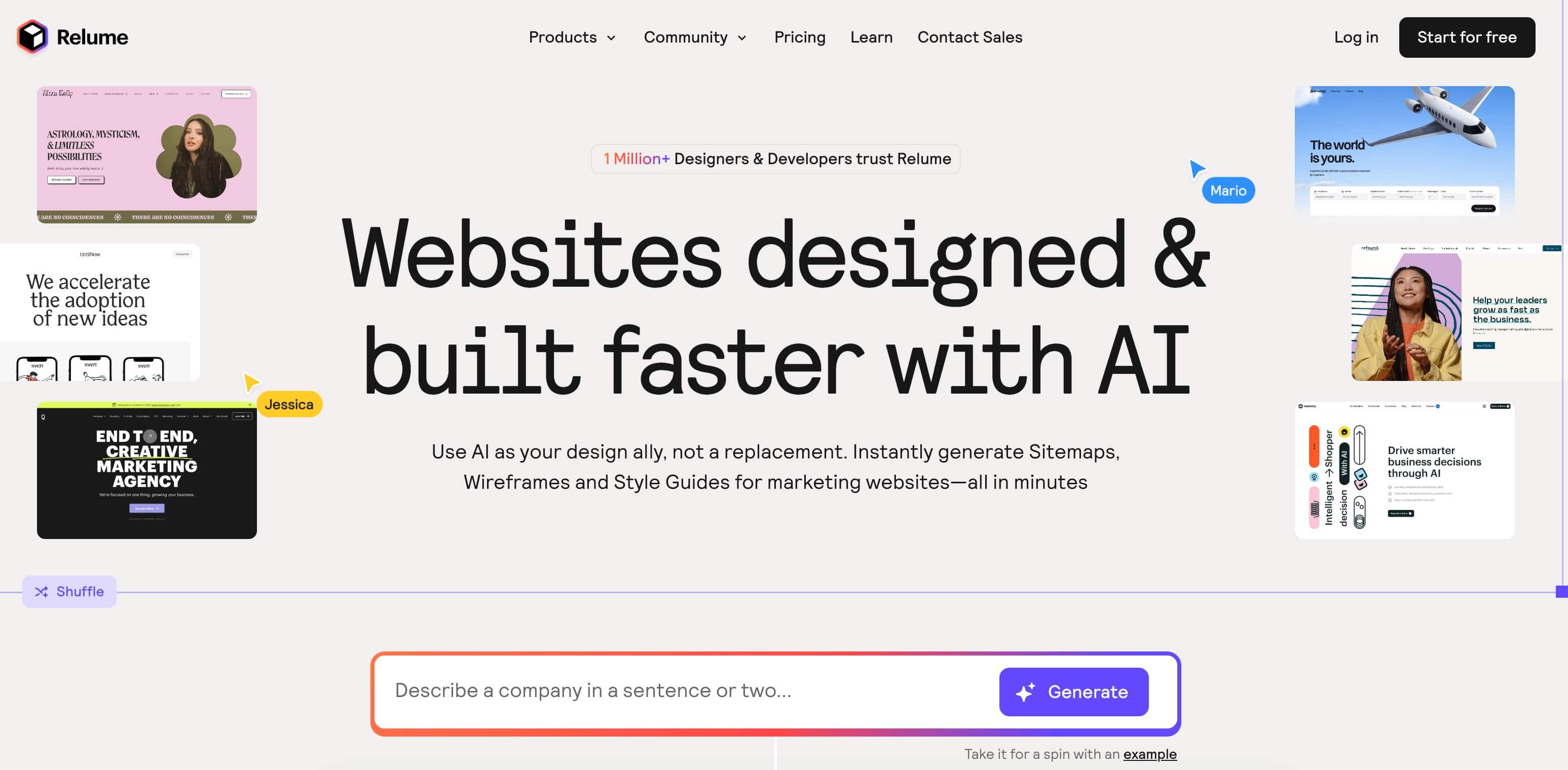 AI界面设计工具盘点