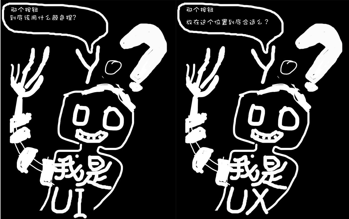 UI视觉设计,UX是操作感受