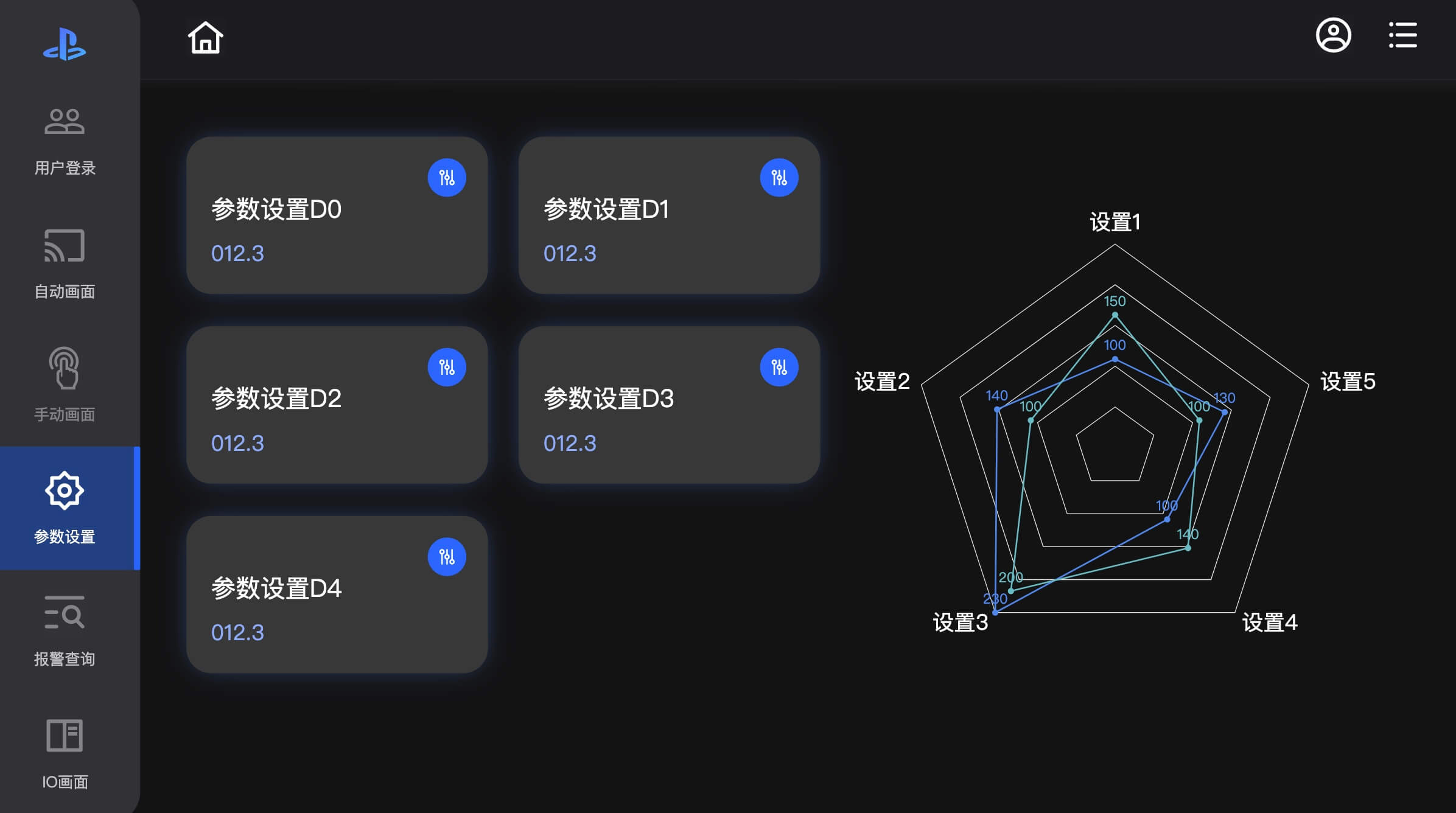 HMI人机界面设计模板