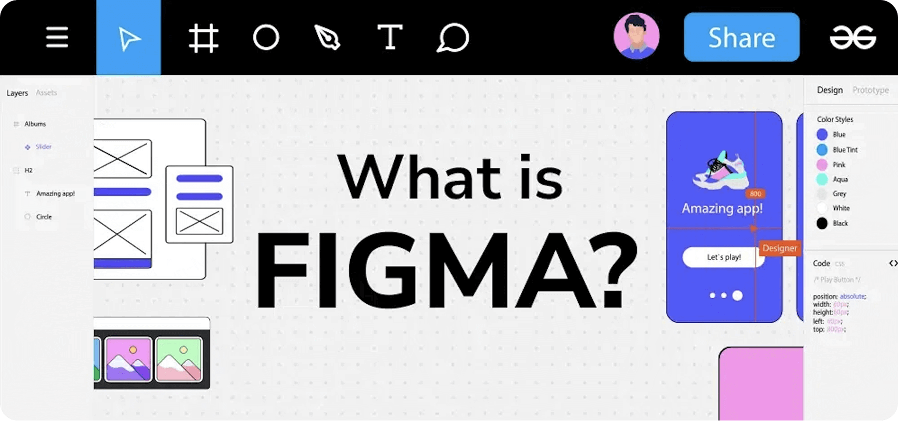 线框图制作工具Figma