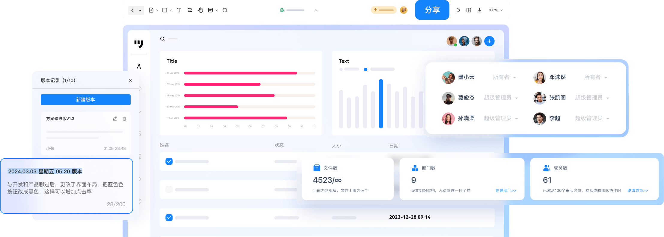 墨刀团队多设备协作共享